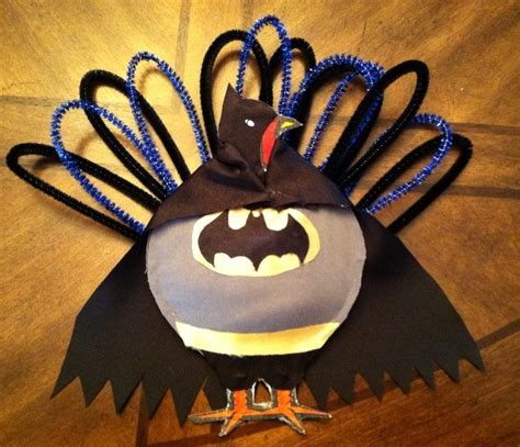 Batman Turkey Disguise Template